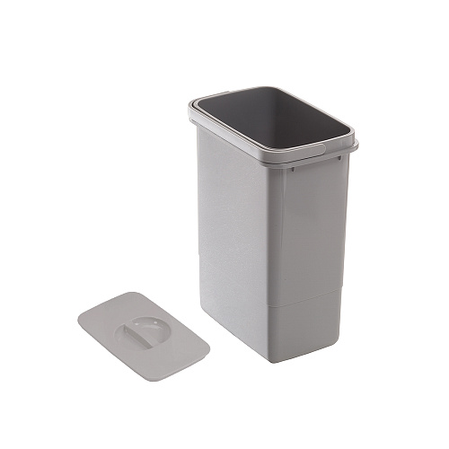 Ekotech Ekotech Мусорное ведро 7 л с крышкой, антрацит