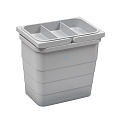 NinkaPlast NinkaPlast Пластиковое ведро ASSISTENT 5,5 л, серый