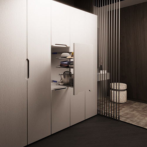 Duslar Duslar Система MARCO, выдвижной фасад, ширина 355 мм, антрацит