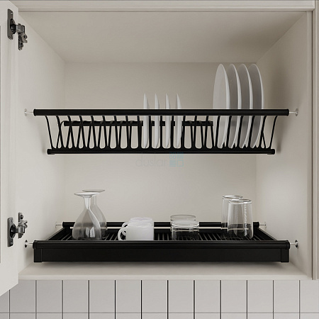 Duslar Duslar Сушка FLITA в верхнюю секцию, распашной фасад 600 мм, черный