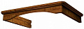 KRONA KRONAsteel комплект багетов для Adelia 600 CPB/G1/2 (тем.дуб) в упаковке