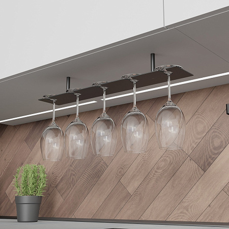 Duslar Duslar Держатель AIR для бокалов, длина 540 мм, черный