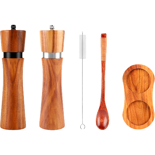 Omoikiri Omoikiri Набор мельниц для специй на подставке GR-02-SET-WD