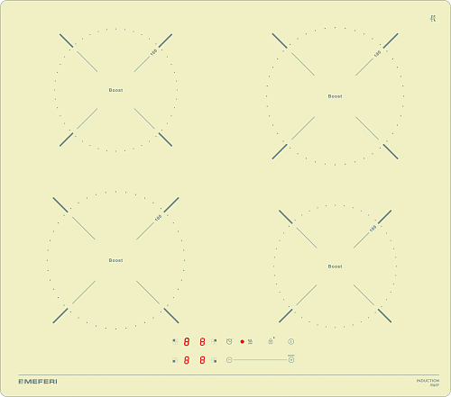 Meferi Meferi MIH604BG POWER