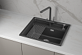 Granula GRANULA KS-6003i, ЧЁРНЫЙ, кухонная мойка, кварц