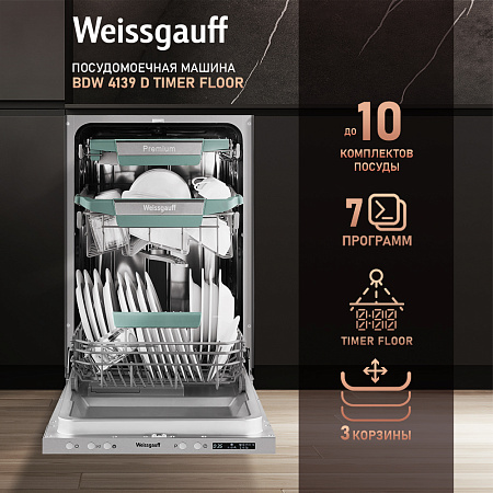 Weissgauff Weissgauff BDW 4139 D Timer Floor