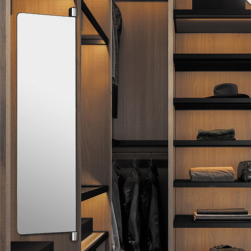 Duslar Duslar Поворотное зеркало KIM, 300х25х1095 мм, бронза