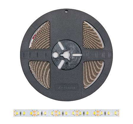 Светодиодная лента DLIGHT, ширина 8 мм, длина 10000 мм, 120 led/м, 12 V, 9.6 W/м, дневной (4000K)