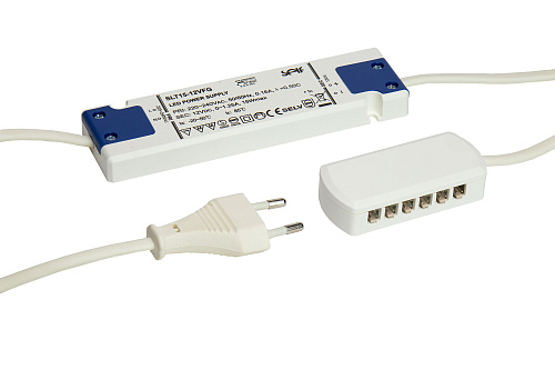 Elettroimpianti Elettroimpianti Трансформатор ELETTROIMPIANTI, 12 V, 15 W, подключение максимум 6-ти светильников