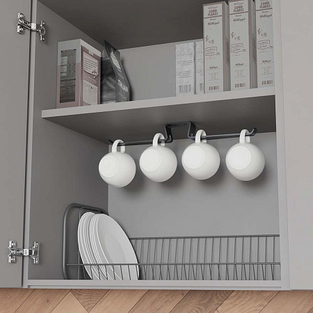 Duslar Duslar Держатель TENI для кружек, длина 330 мм, антрацит