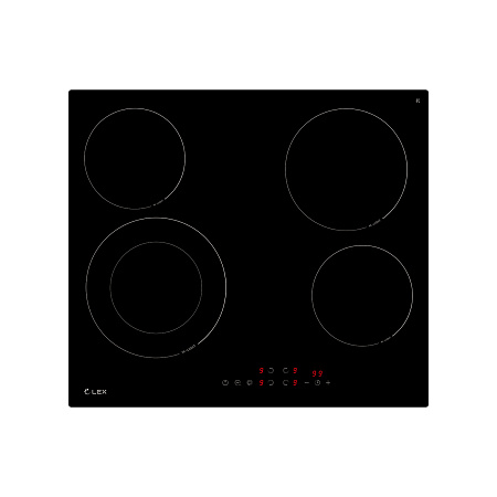 Lex Lex EVH 6041 BL панель стеклокерамическая электрическая