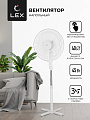 Lex Lex LXFC 8312, 16&amp;quot; напольный вентилятор , белый