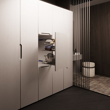 Duslar Duslar Система MARCO, выдвижной фасад, ширина 355 мм, антрацит