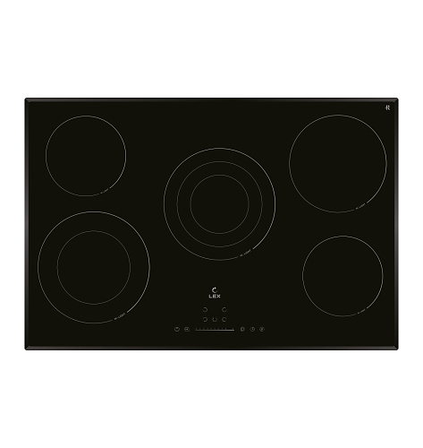 Lex Lex EVH 772A BL панель стеклокерамическая электрическая