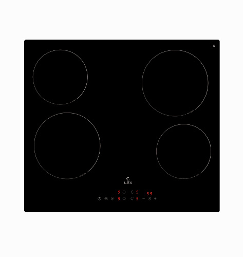 Lex Lex EVH 6040 BL панель стеклокерамическая электрическая