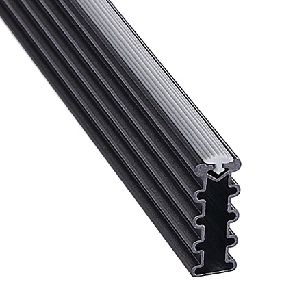 Duslar Duslar Штанга рифленая RIFF для одежды, длина 3000 мм, антрацит