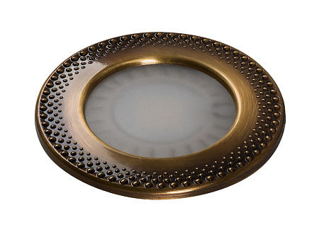 Forma e Funzione Forma e Funzione Светодиодный светильник SUN ART, 24 V, врезной, теплый, латунь