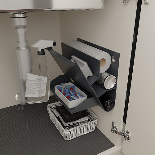 Duslar Duslar Держатель MULTI для хозяйственных принадлежностей, антрацит