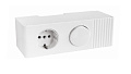 Furnika Furnika Блок EUROBOX (розетка и выключатель), белый