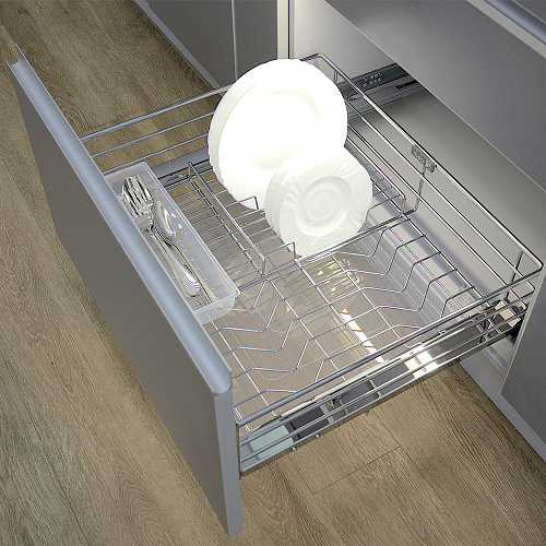 Duslar Duslar Сушка MARTA, выдвижной фасад 600 мм, хром