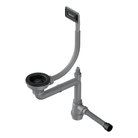 Omoikiri Omoikiri Арматура для одночашевых моек с универсальным прямоугольным переливом WK-1-UN-GB