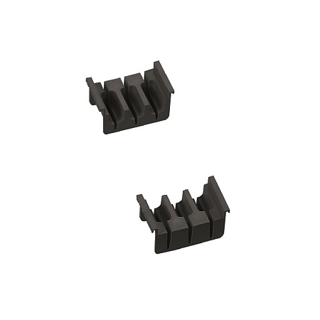 NinkaPlast NinkaPlast Держатель CUISIO PRO для ножей, состоящий из 2-х элементов, модуль 100 мм, черный